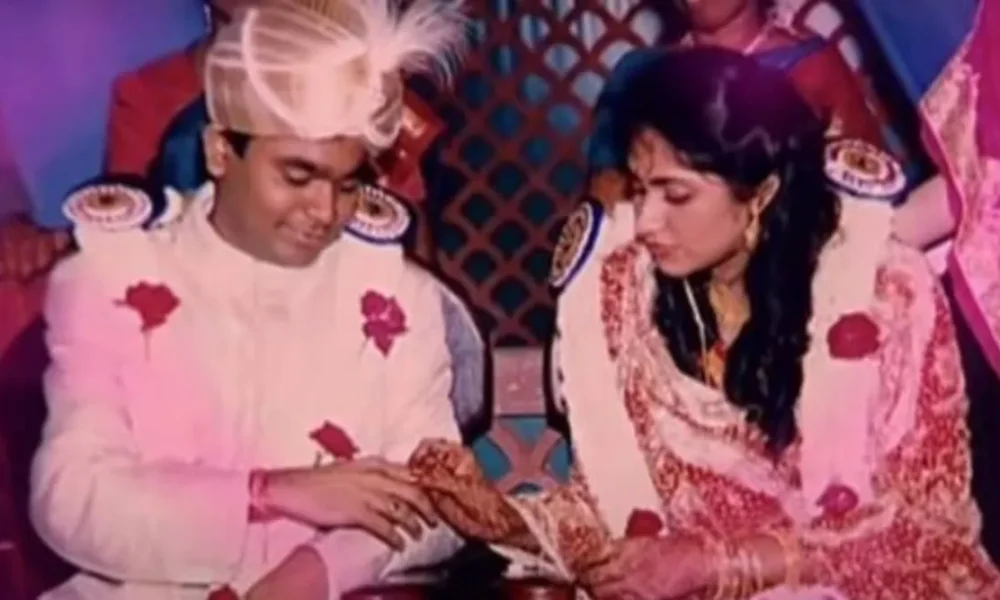 A R Rahman Wedding Photo